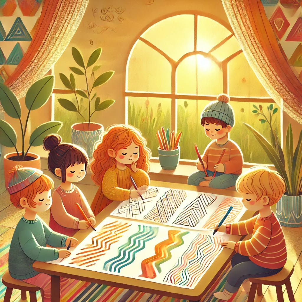 Feinmotorik-Training für Vorschulkinder: Linien nachfahren leicht gemacht Feinmotorik-Training für Vorschulkinder: Linien nachfahren leicht gemacht