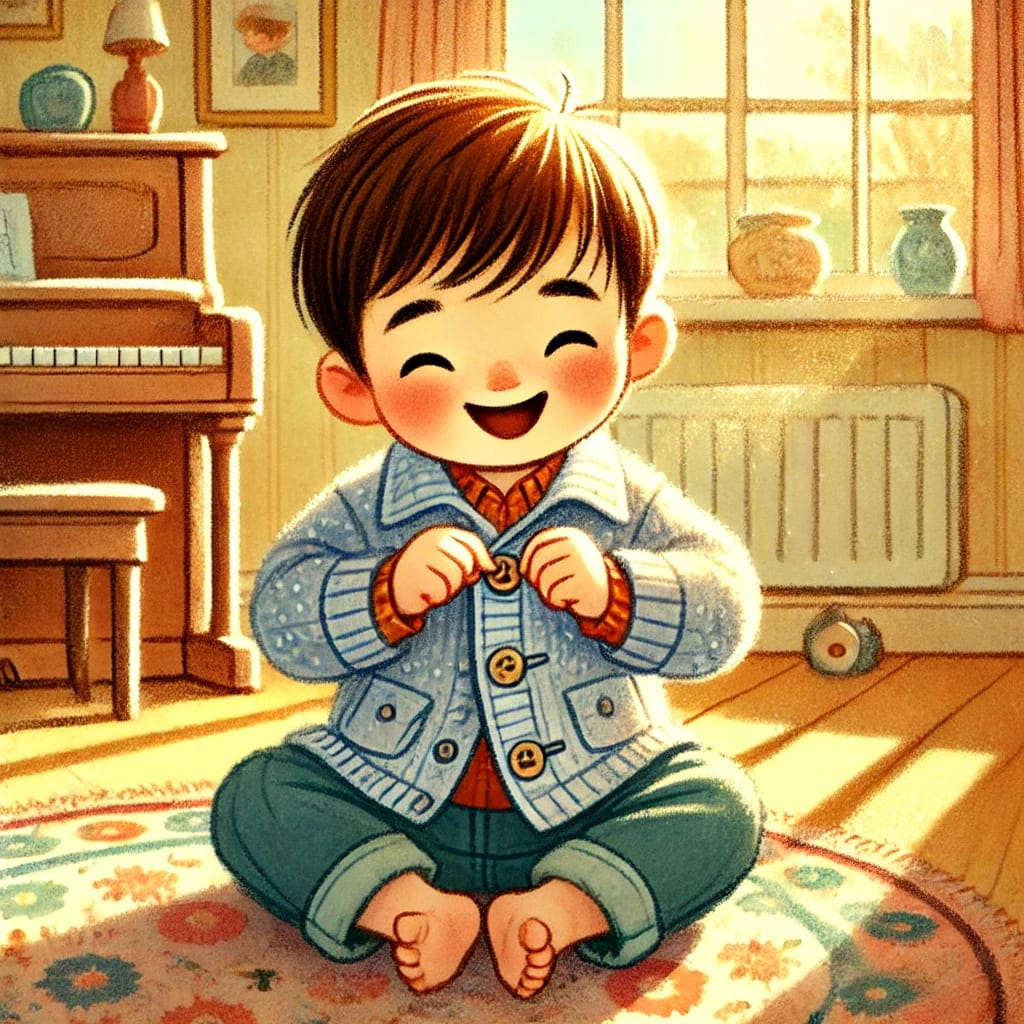 Knöpfen üben mit DIY-Knopfband: Feinmotorik spielerisch fördern Knöpfen üben mit DIY-Knopfband: Feinmotorik spielerisch fördern