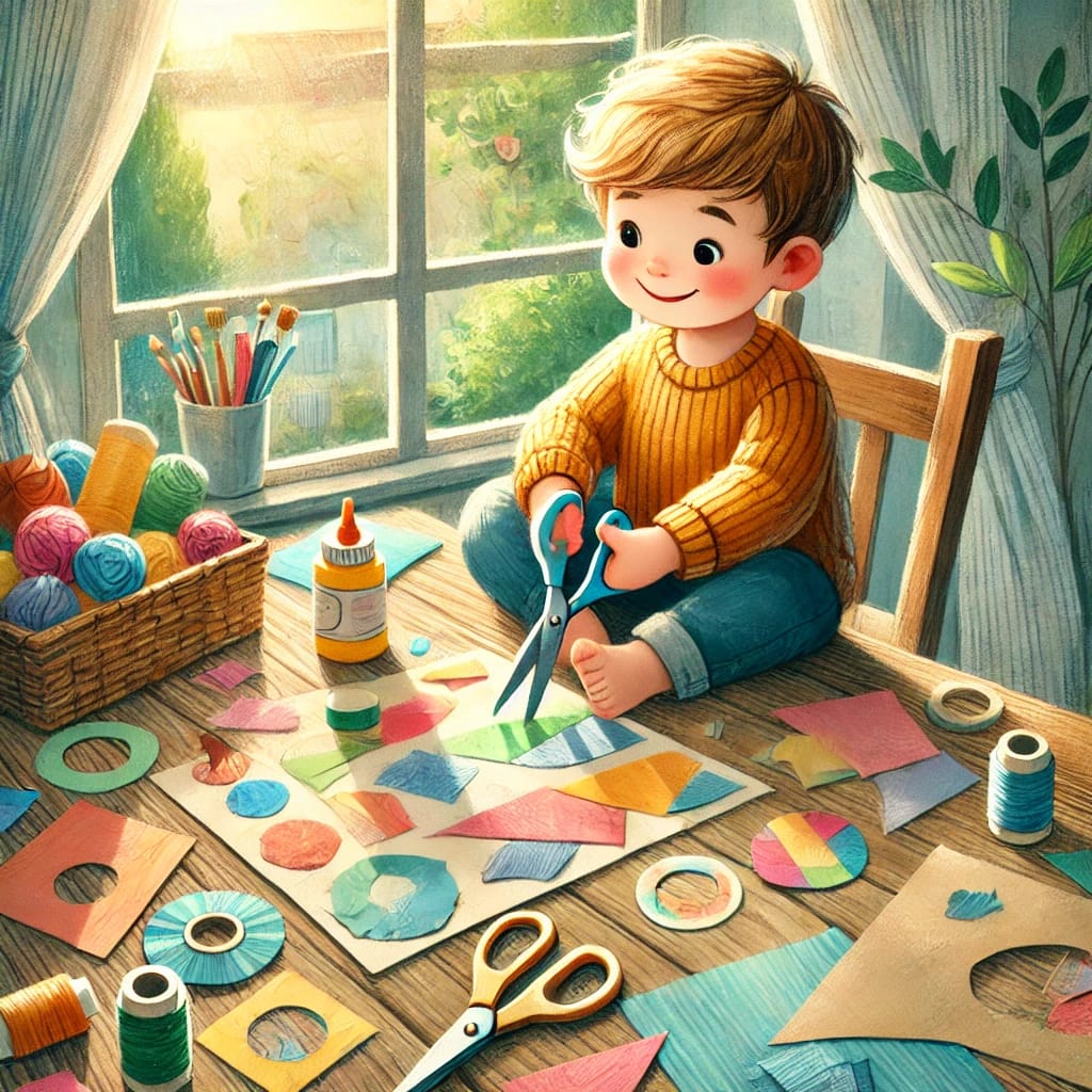 ✂️ Ausschneiden & Kleben – Feinmotorik mit Spaß und Schere fördern ✂️ Ausschneiden & Kleben – Feinmotorik mit Spaß und Schere fördern