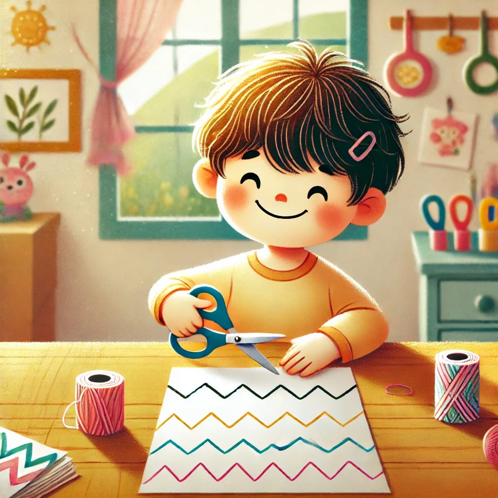 ✂️ Schneidestraßen für Kinder – Zickzack & Kurven schneiden lernen ✂️ Schneidestraßen für Kinder – Zickzack & Kurven schneiden lernen