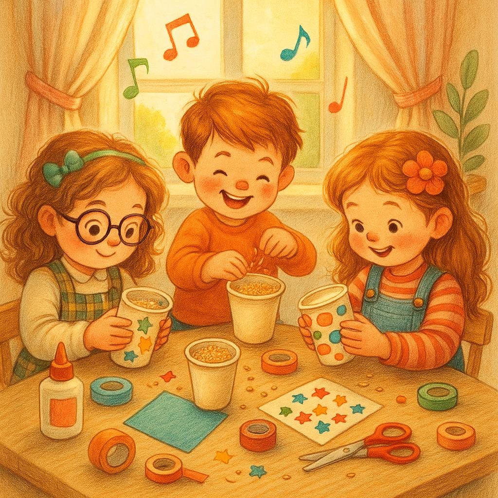 🎶 Musikinstrumente basteln – Kreativ, laut & feinmotorikfördernd! ✂️🥁 🎶 Musikinstrumente basteln – Kreativ, laut & feinmotorikfördernd! ✂️🥁