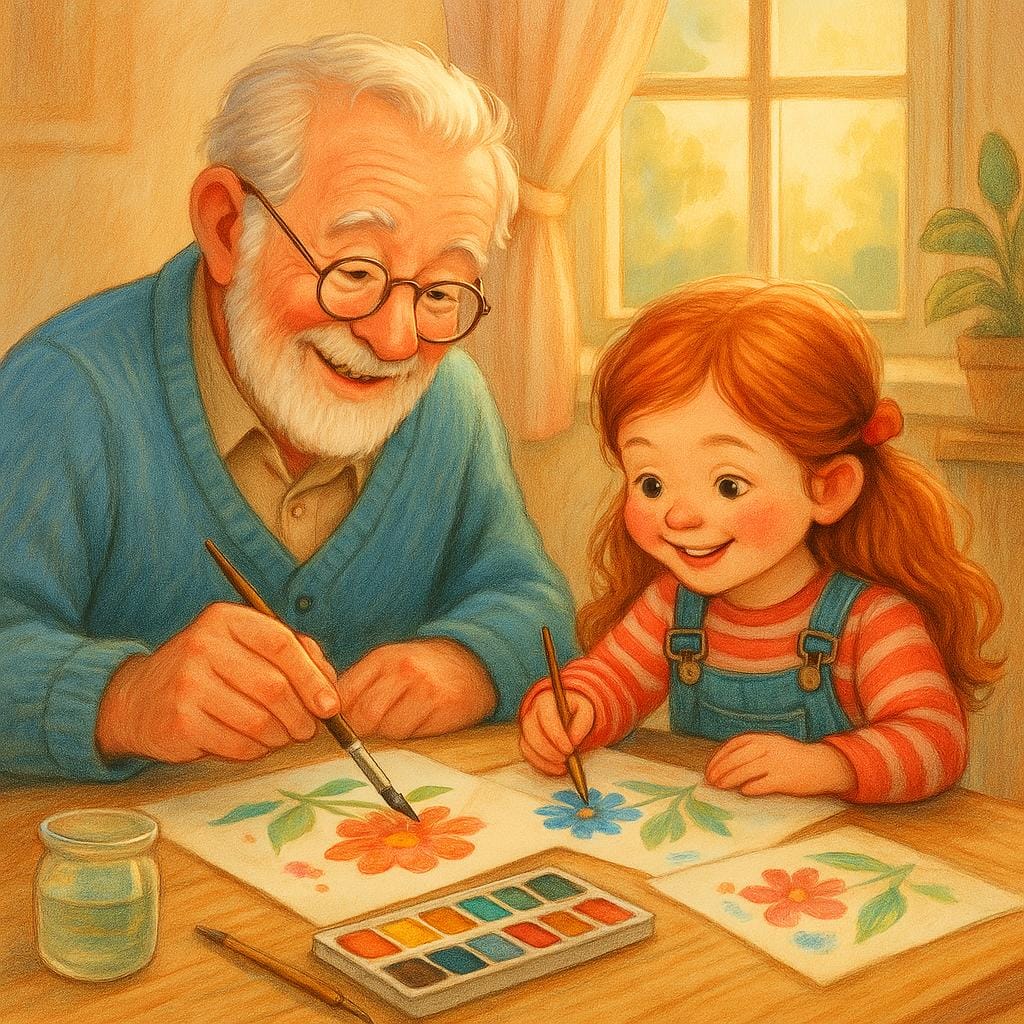 🖌️ Feinmotorik fördern mit Wasserfarben: Malen mit feinen Pinselstrichen 🖌️ Feinmotorik fördern mit Wasserfarben: Malen mit feinen Pinselstrichen