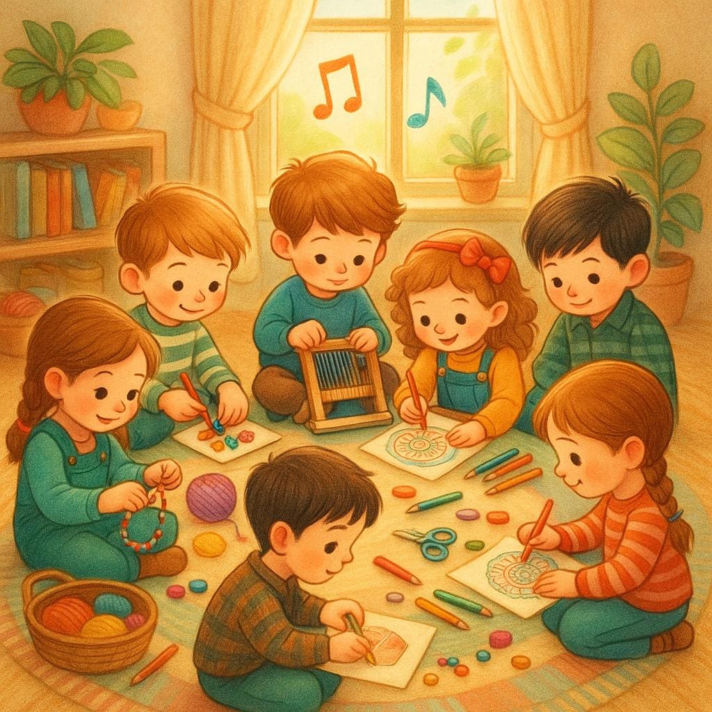 🧠 ADHS & Konzentration fördern: So hilft kreative Handarbeit deinem Kind 🧠 ADHS & Konzentration fördern: So hilft kreative Handarbeit deinem Kind