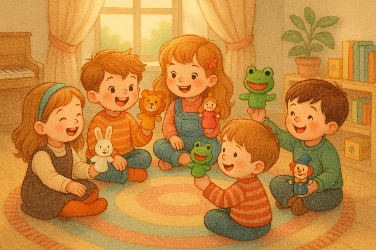 🧵 Fingerpuppen basteln – Feinmotorik & Fantasie vereint ✨ 🧵 Fingerpuppen basteln – Feinmotorik & Fantasie vereint ✨