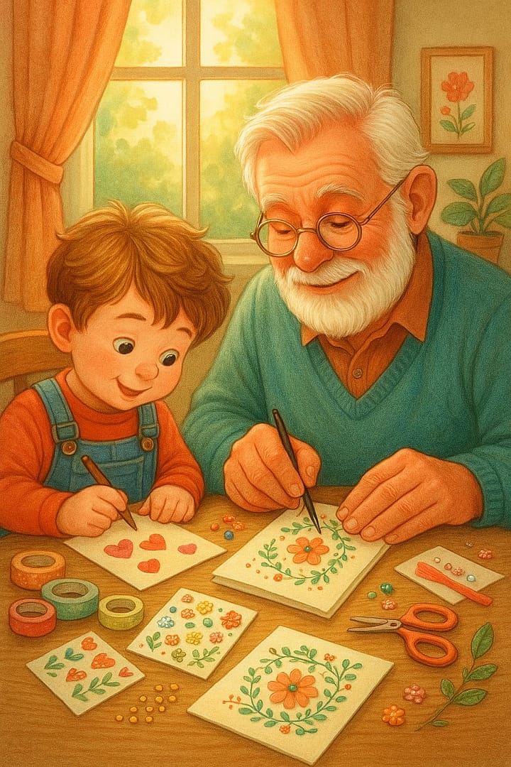 💌 Karten basteln – Kreativität fördern & Feinmotorik stärken 💌 Karten basteln – Kreativität fördern & Feinmotorik stärken