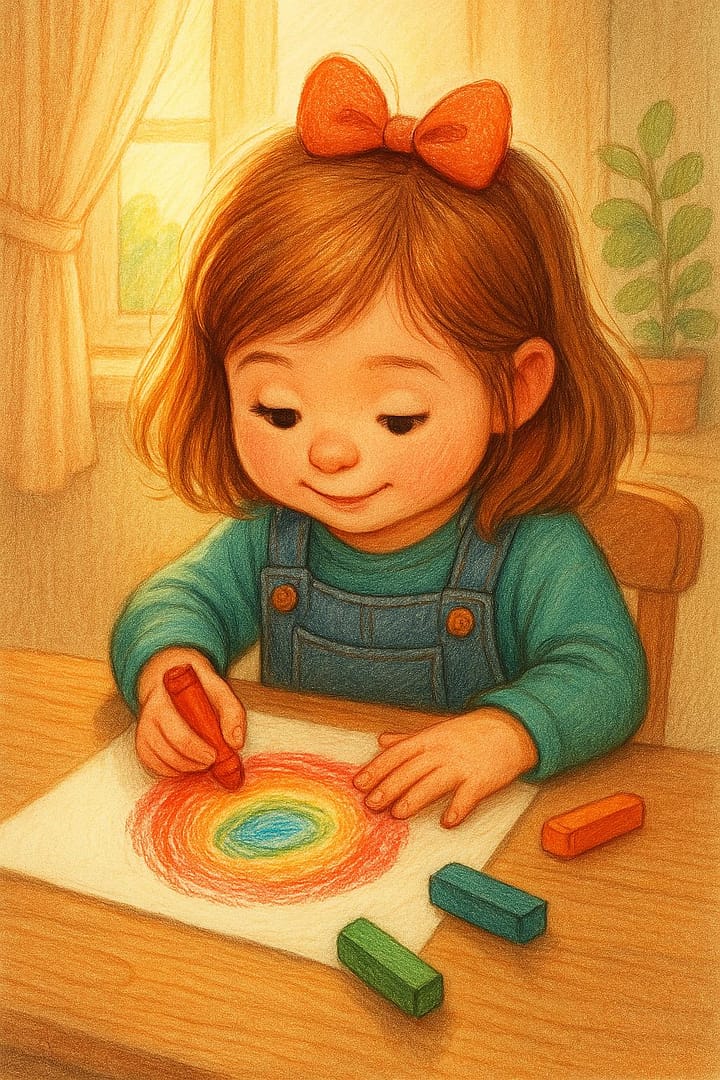 🖍️ Wachsmalblöcke selber machen – Kreatividee für kleine Kinderhände 🖍️ Wachsmalblöcke selber machen – Kreatividee für kleine Kinderhände