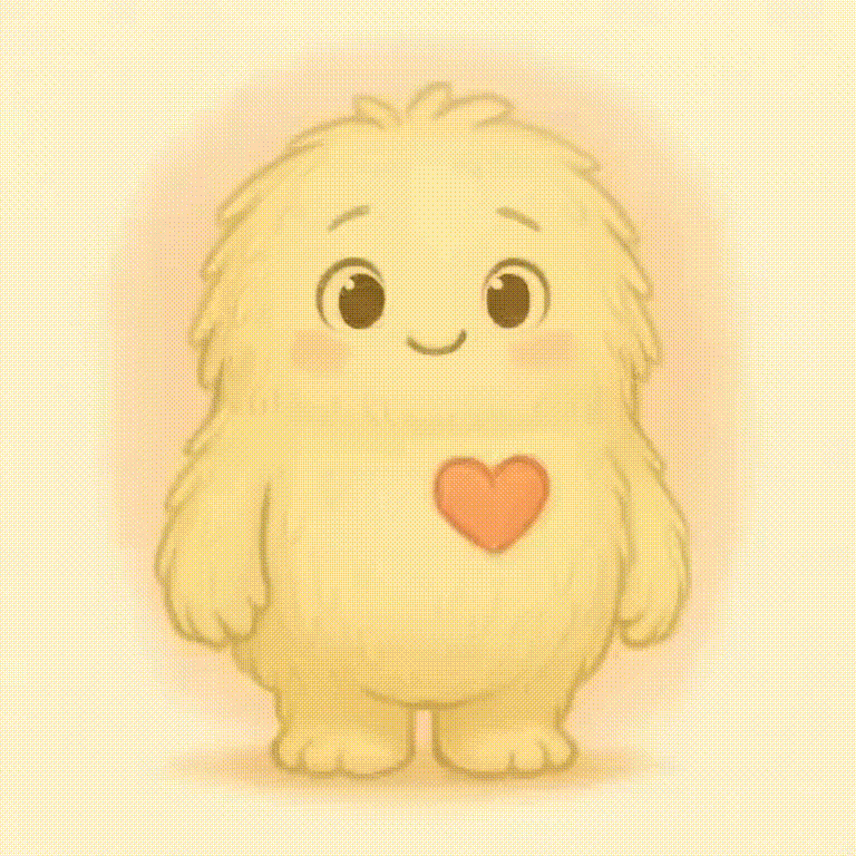 Flauschi – Wenn Empathie ganz groß geschrieben wird 💛🌸 Flauschi – Wenn Empathie ganz groß geschrieben wird 💛🌸